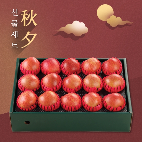 [부엌애] 명품 선물6호 사과 13-15과 5kg