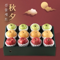 [부엌애] 명품 선물10호 사과4과+배4과+시나노골드4과 5.5kg