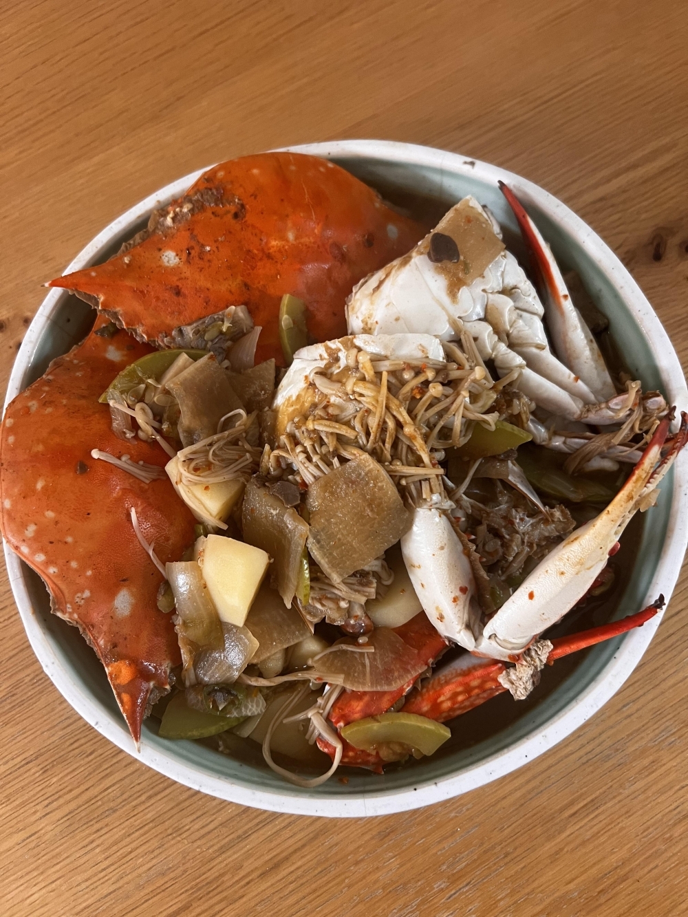 제철 서해안 활꽃게 1kg