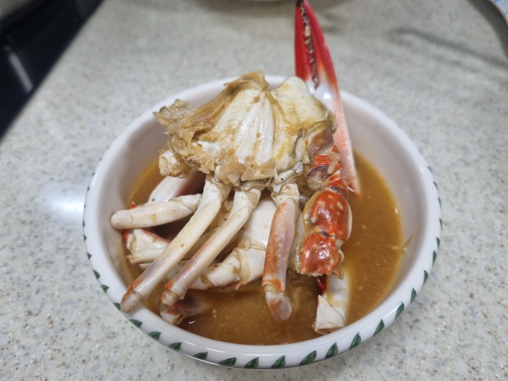 제철 서해안 활꽃게 1kg