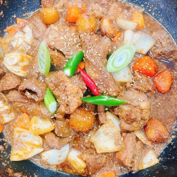 순수한반찬] 시그니쳐 한돈 양념 갈비찜 1kg