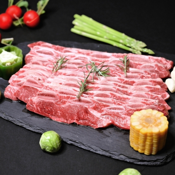 [명절브팜] 본갈비 척갈비 LA갈비쵸이스 등급 수입소고기 선물세트 1kg 2kg